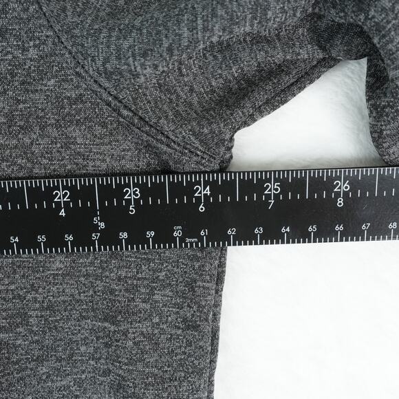 Michigan Wolverines Hoodie Mens L Gray Navy Quarter Zip Pullover NCAA Colosseum - Picture 6 of 7